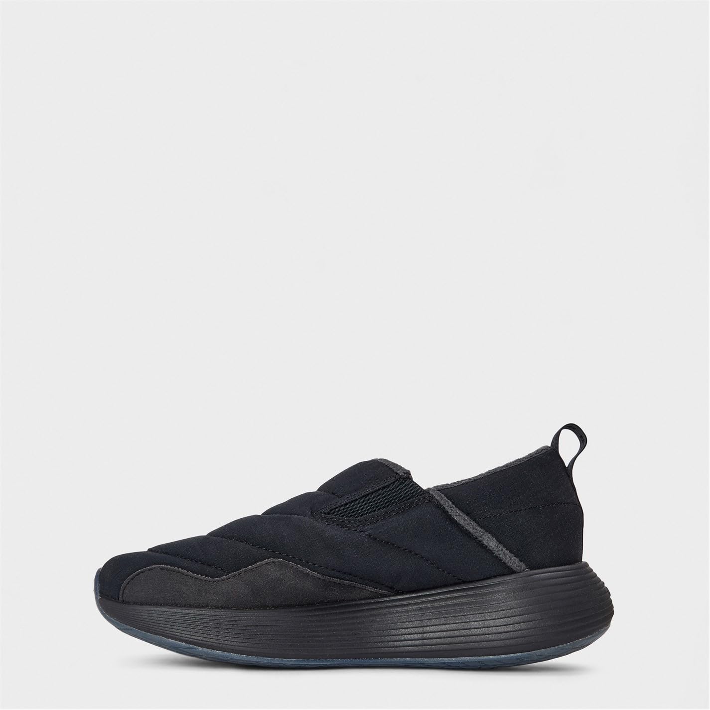 Мужские зимние прогулочные кроссовки Reebok DMX Comfort Slip ON, черный/серый — фото 2