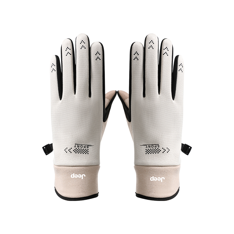 

Утепленные перчатки с флисовой подкладкой Women's Jeep, хаки