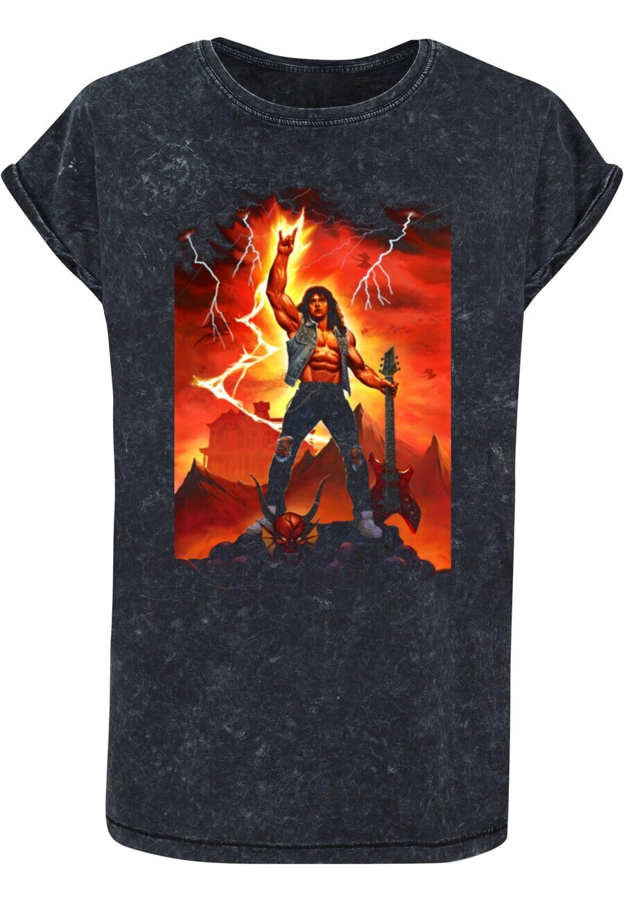 

Футболка ABSOLUTE CULT Shirt Stranger Things - Hell Guitar, черный