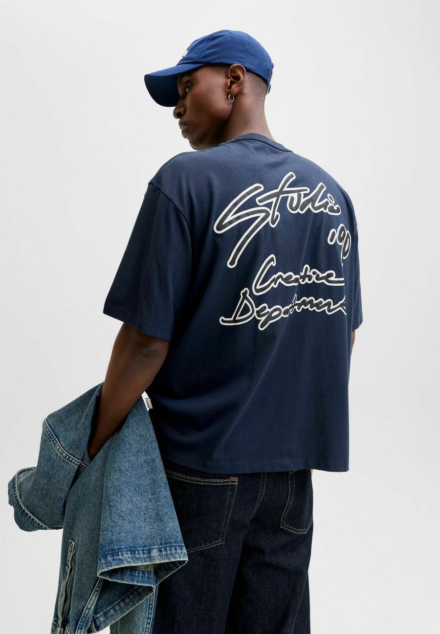 

Футболка Jack & Jones Print T-shirt, Sky Captain/Dark Blue, Синий, Футболка Jack & Jones Print T-shirt, Sky Captain/Dark Blue