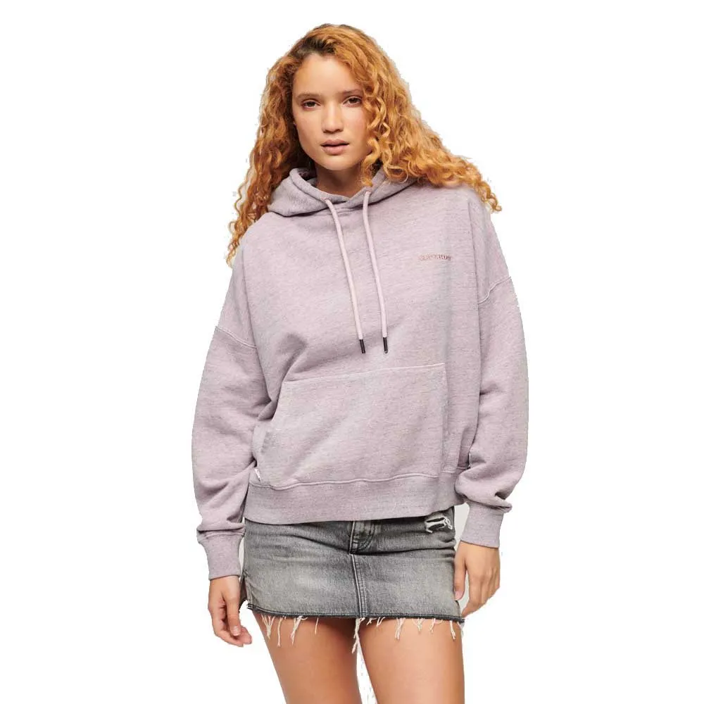

Худи Superdry Essential Logo, фиолетовый