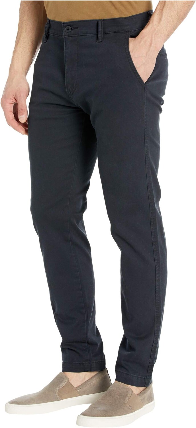 XX Стандартные зауженные брюки-чинос Levi's, цвет Mineral Black Stretch Twill — фото 2