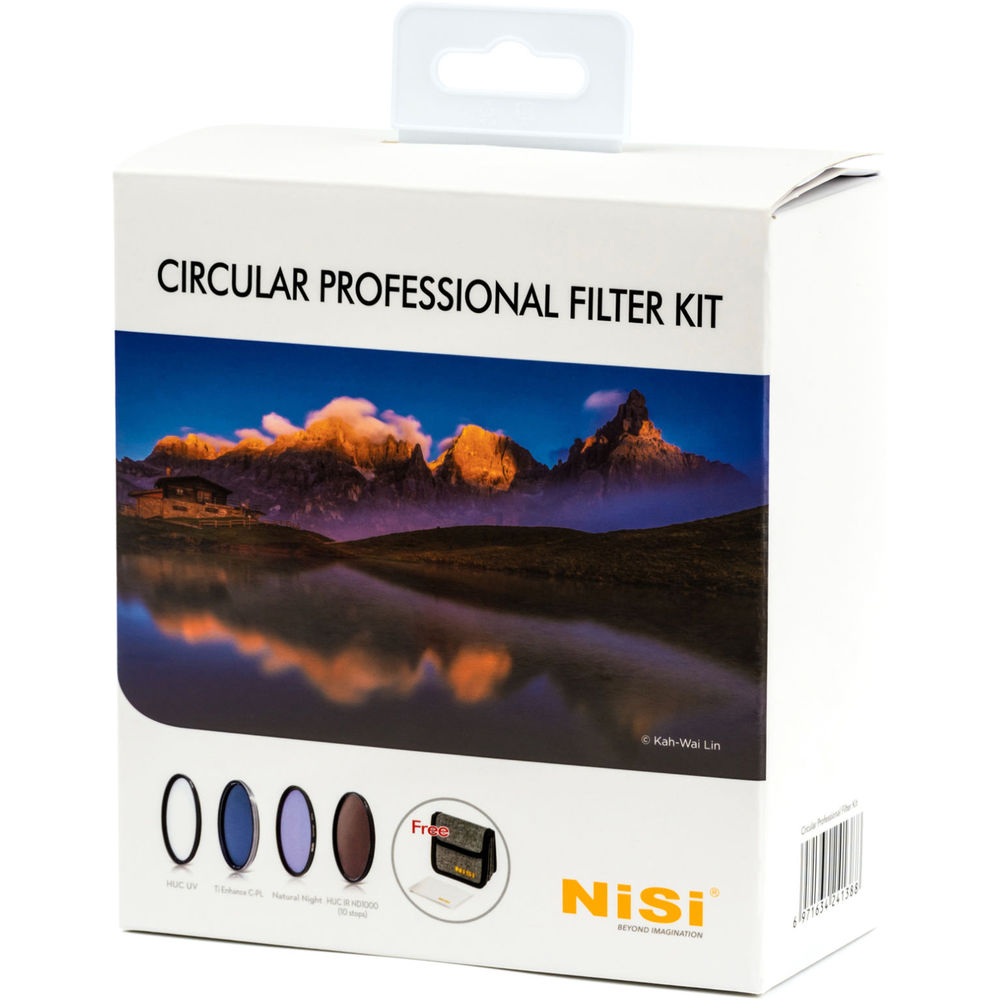 

Набор фильтров NiSi 72mm Circular Professional Filter Kit NIR-PROVKIT-72