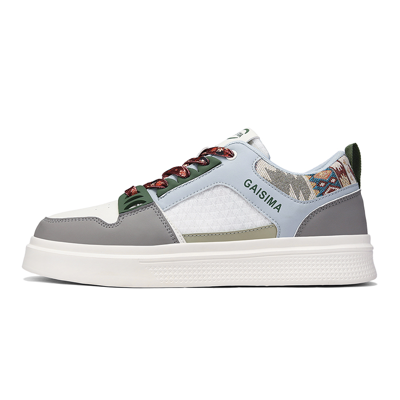 

Износостойкие, нескользящие, низкие мужские кроссовки GAISIMA, Beige Green