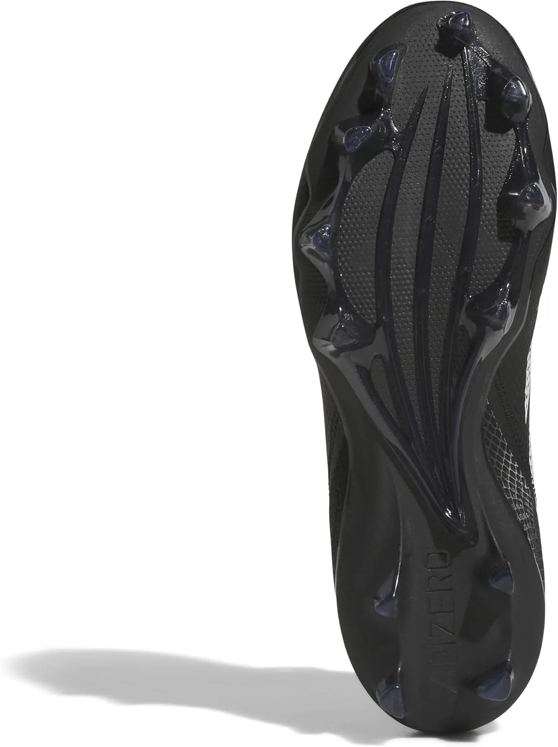 Футбольные бутсы Adidas Adizero Impact для взрослых, унисекс, синий/белый/черный — фото 2