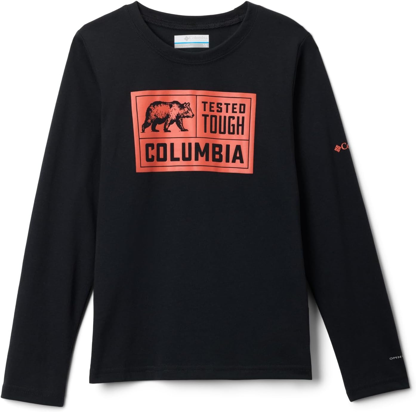

Футболка Columbia Boys La Poudre Pass с длинным рукавом, Black/Barely Tested Tough, Черный, Футболка Columbia Boys La Poudre Pass с длинным рукавом, Black/Barely Tested Tough