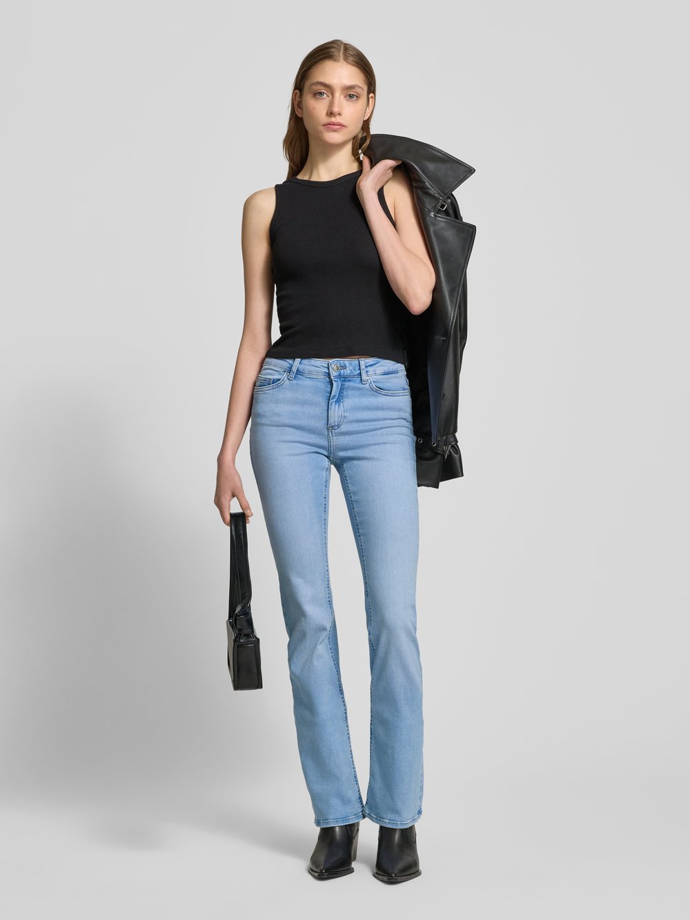 

Джинсы прямого кроя из хлопковой смеси, модель «BLUSH» Only, светло-голубой