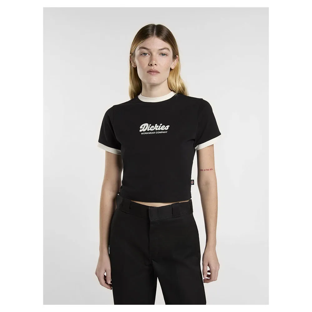 

Футболка с коротким рукавом Dickies Lewistown Ringer, черный