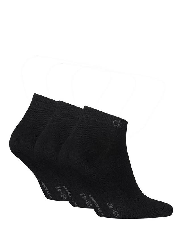 Спортивные носки Calvin Klein, Pack of 3, Black — фото 2