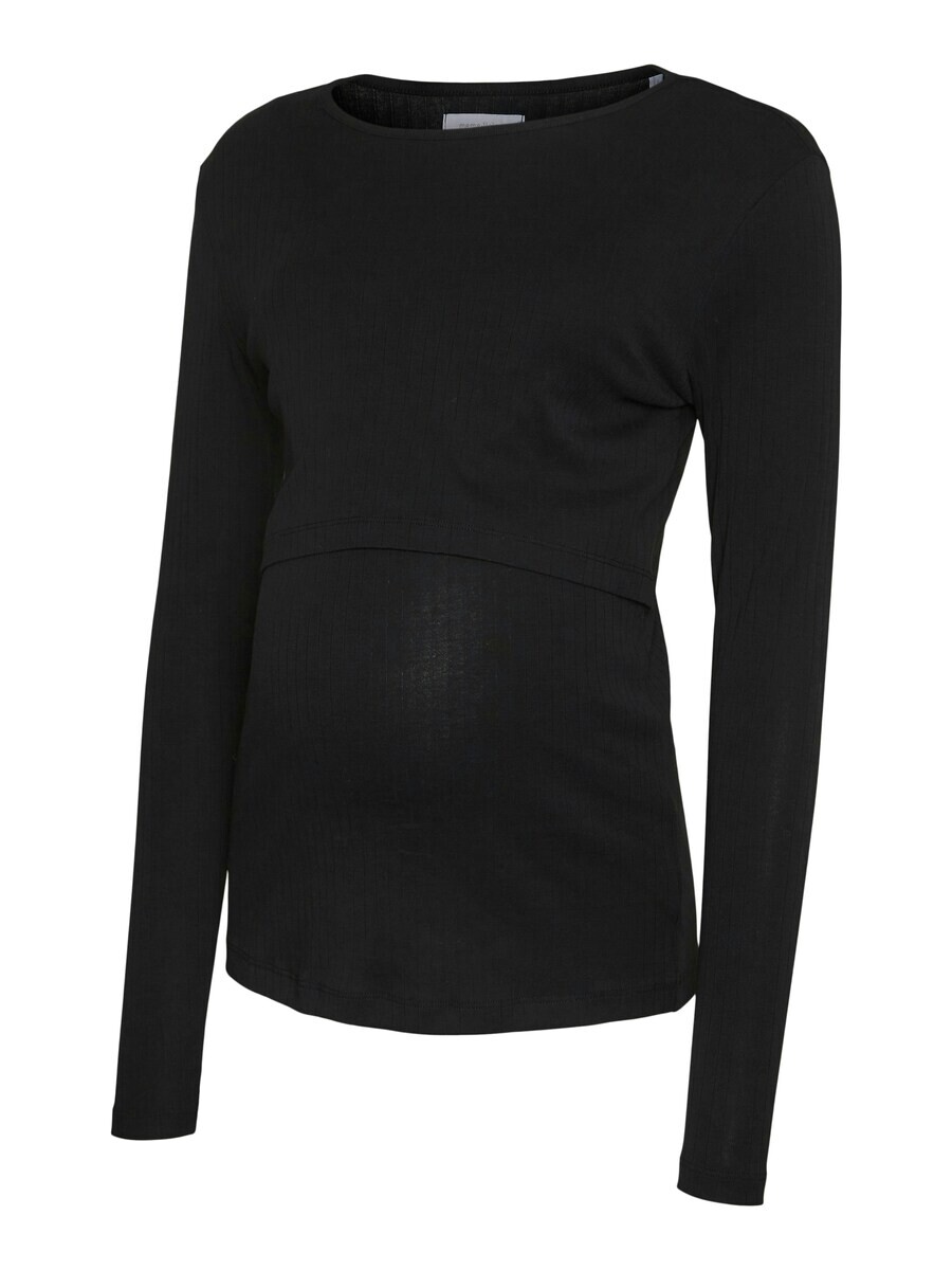 

Лонгслив MAMALICIOUS Shirt MLIyla June, черный