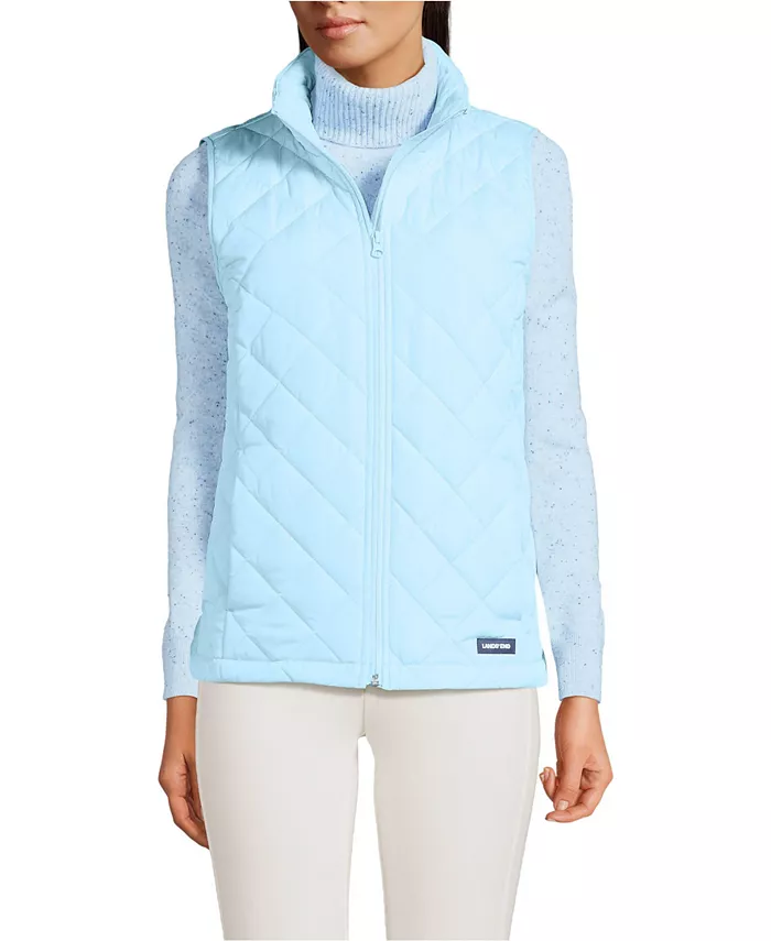

Женский утепленный жилет FeatherFree Lands' End, синий