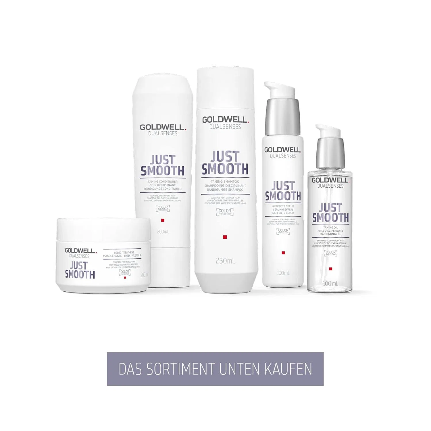 Кондиционер для разглаживания волос Dualsenses Just Smooth от Goldwell 1000 мл Goldwell — фото 4