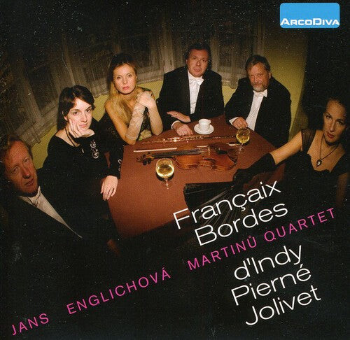 

CD диск Francaix / Martinu Quartet: Francaix Bordes D'indy Pierne Jolivet