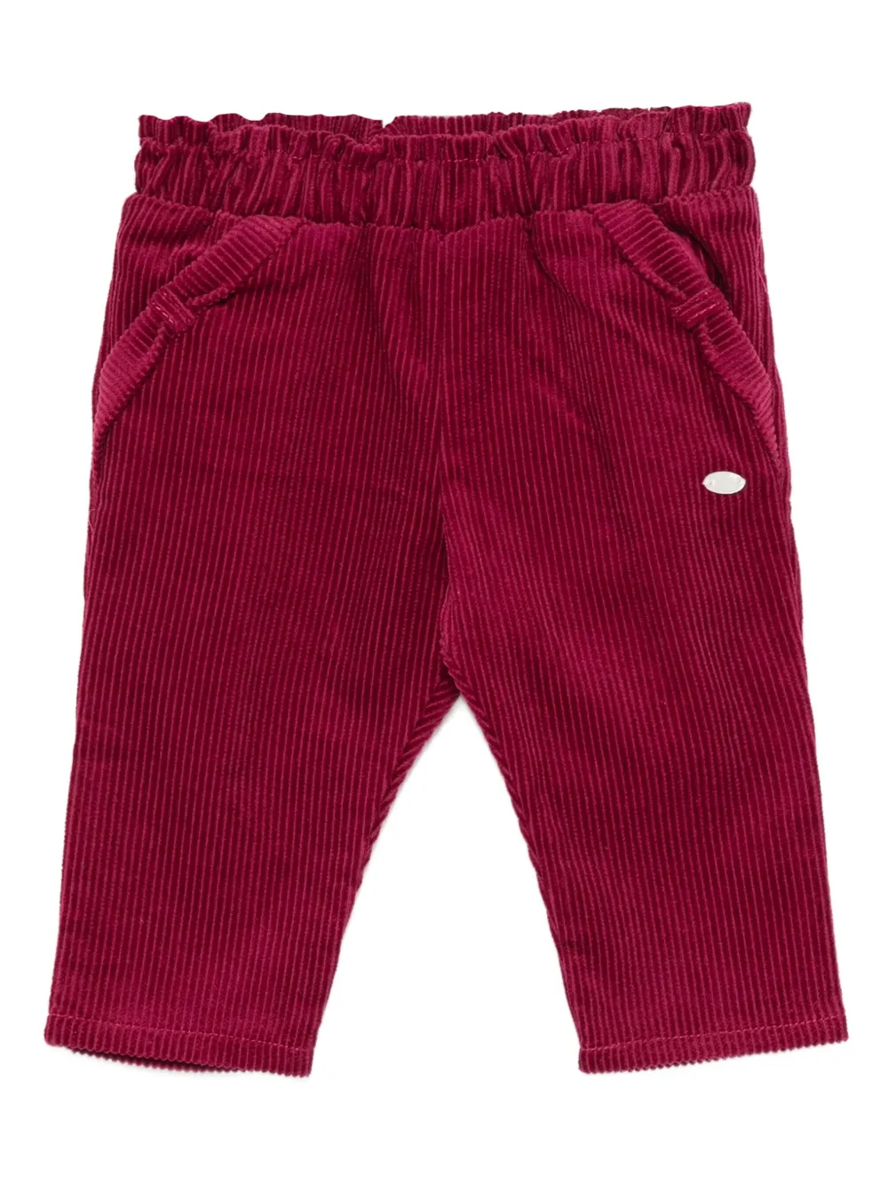 

Брюки с накладными карманами из вельвета Tartine Et Chocolat, красный