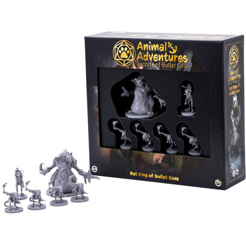 

Ролевая игра Steamforged Games Animal Adventures RPG: Miniatures Set - Rat King of Gullet Cove