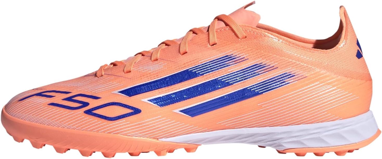 

Кроссовки adidas F50 Pro Turf для взрослых, унисекс, белый/синий/оранжевый