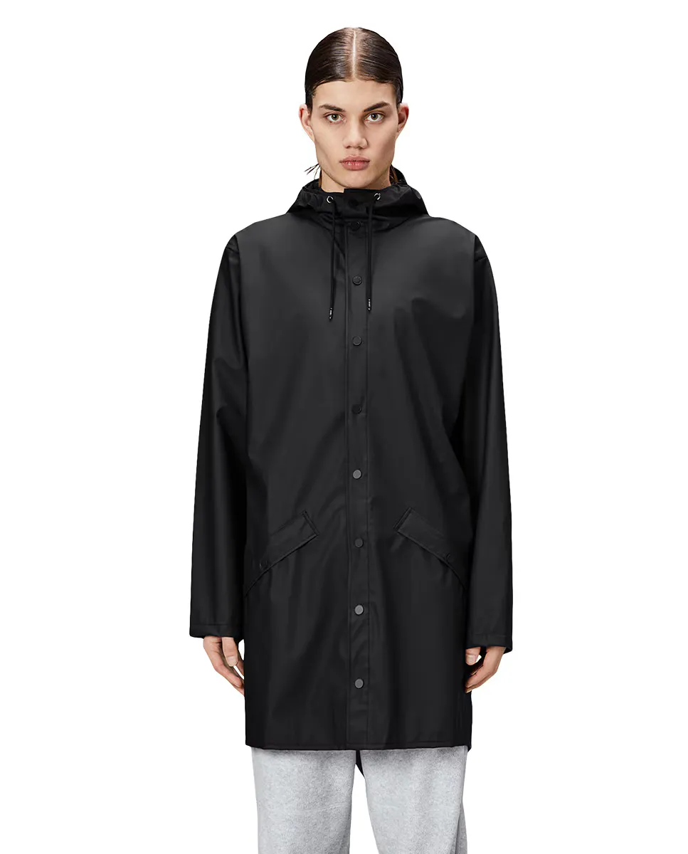 

Мужской длинный дождевик Rains, чёрный