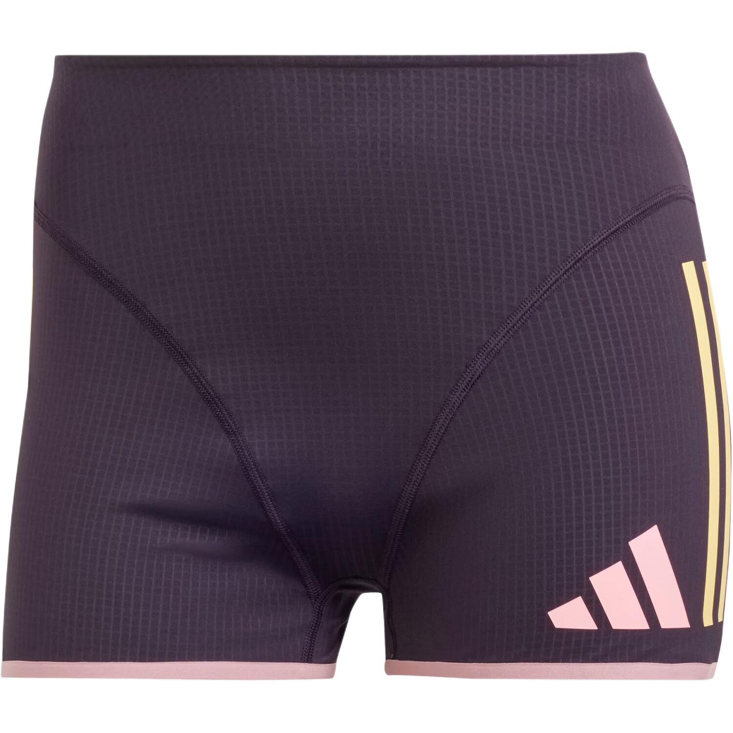 

Спортивные шорты женские черные фиолетовые/желтые Adidas