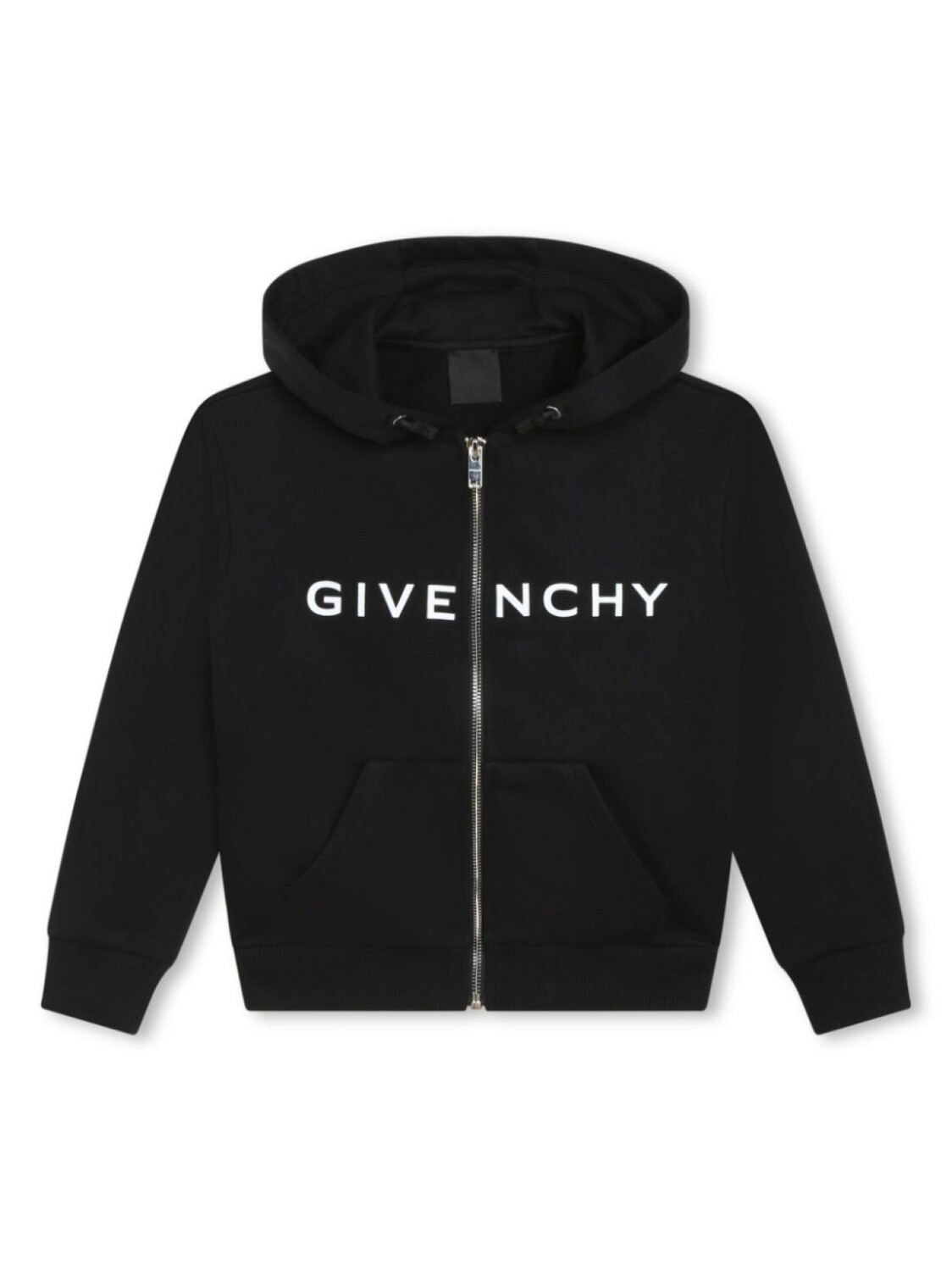 

Givenchy Kids куртка с капюшоном и логотипом 4G, черный