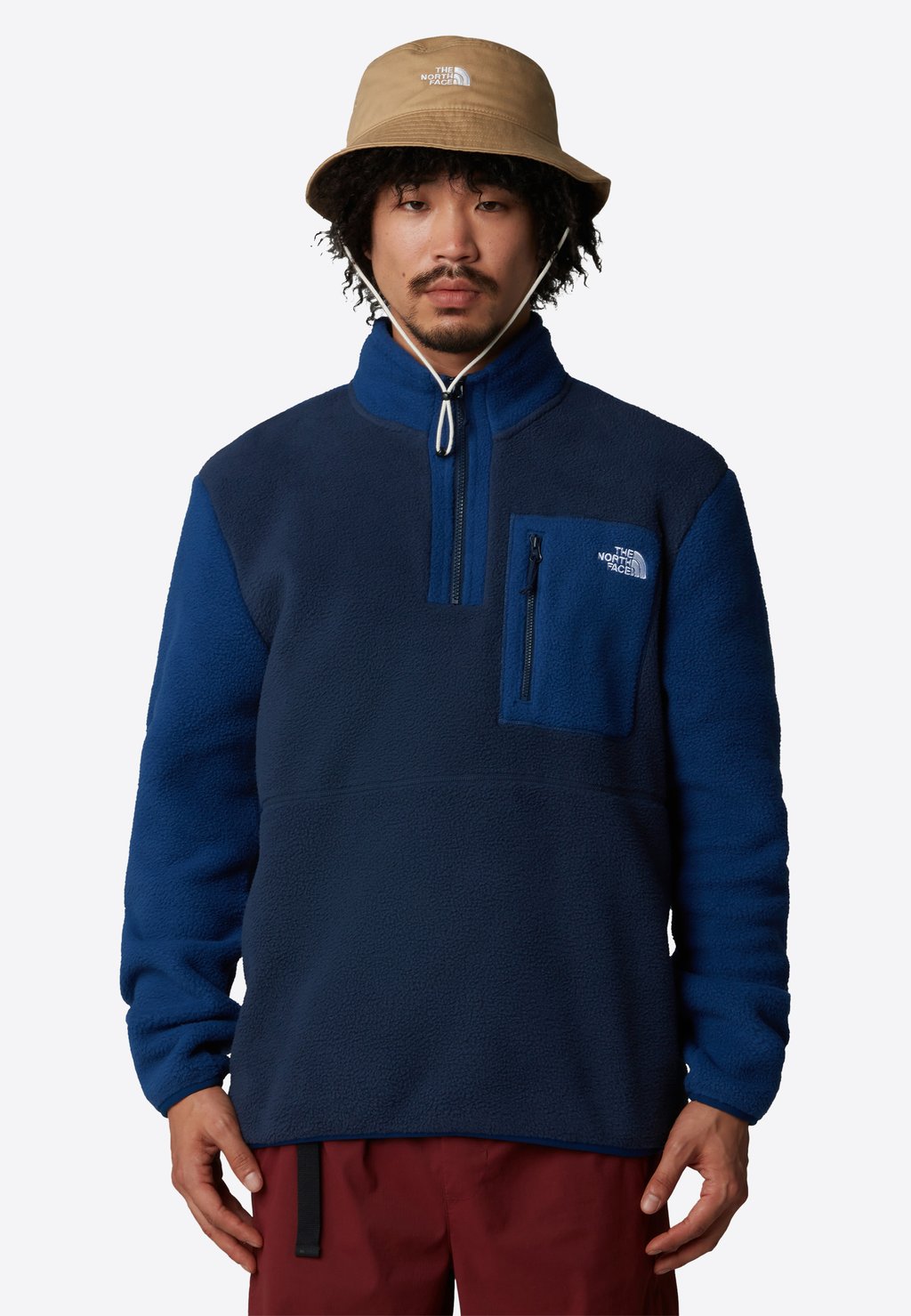 

Флисовый джемпер YUMIORI ZIP The North Face, темно-синий