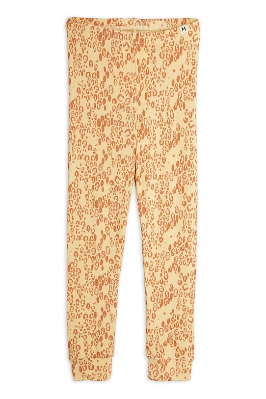 

Детские леггинсы Mini leopard Mini Rodini, желтый
