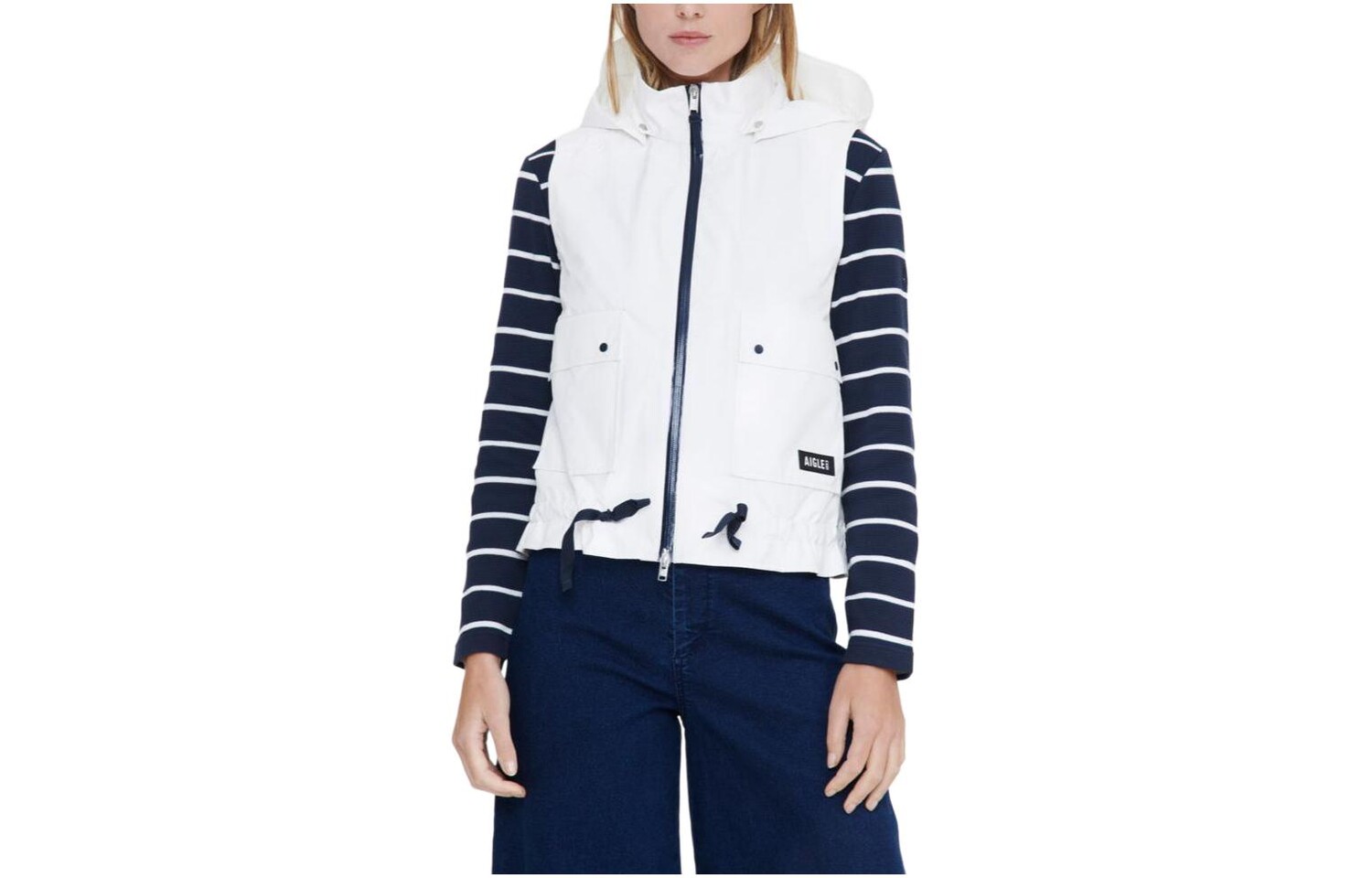 

Жилет женский Aigle, цвет Super bright white