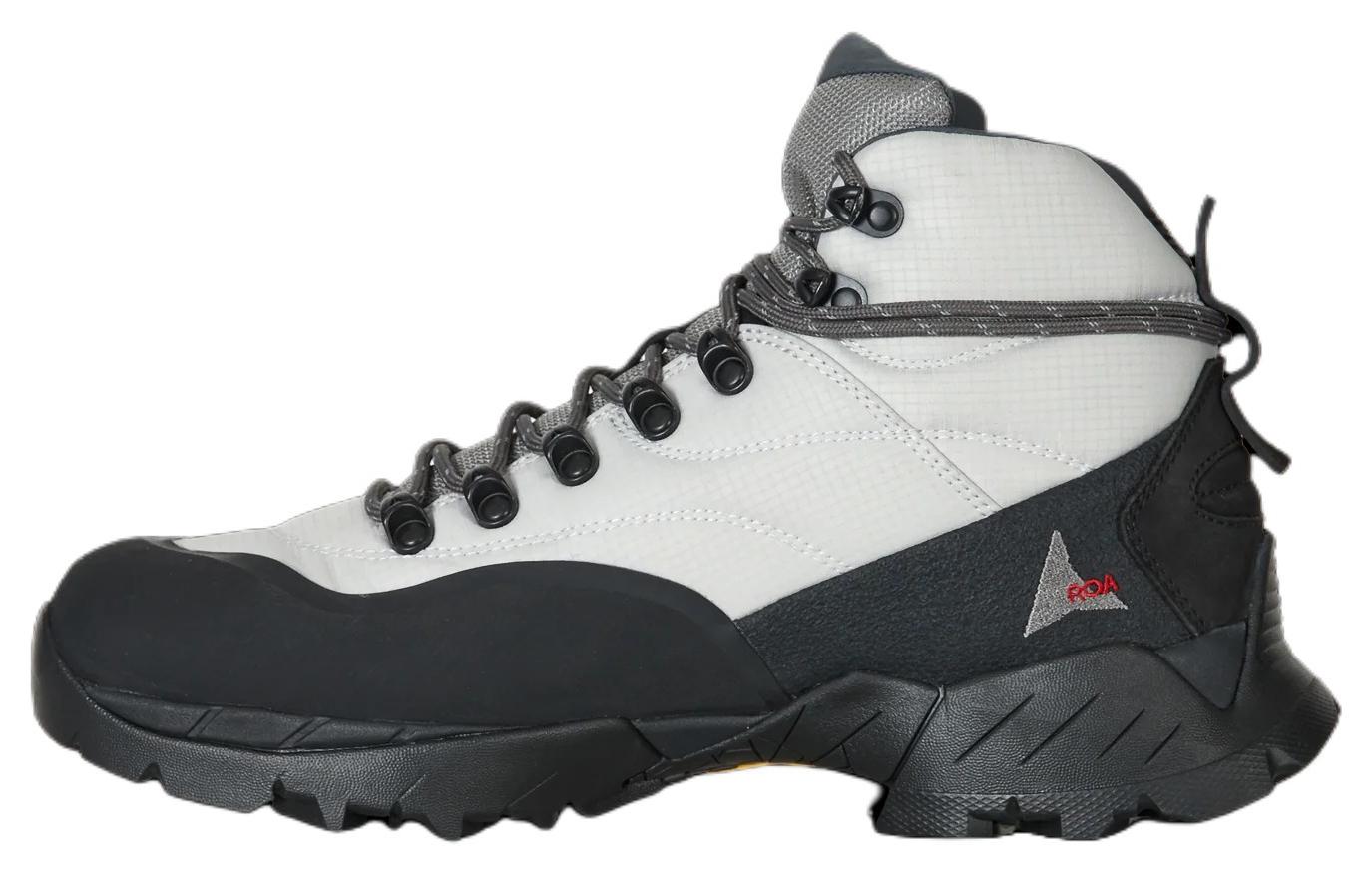 

ROA Высокие уличные кроссовки унисекс серо-черные, цвет Gray Black