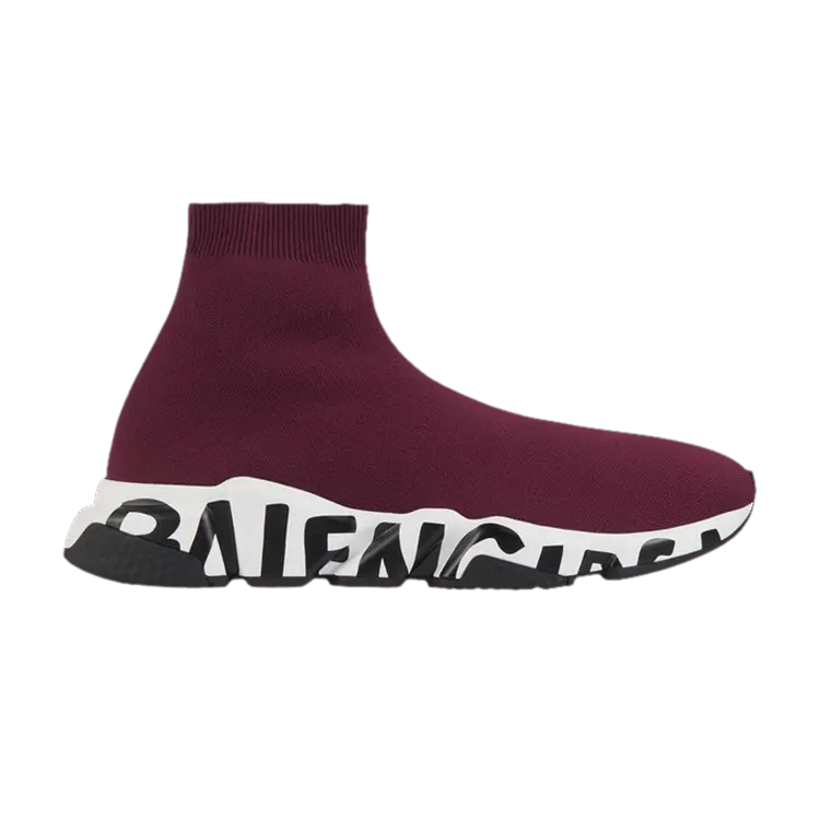 

Кроссовки Balenciaga Speed Trainer Midsole Graffiti - Purple, фиолетовый