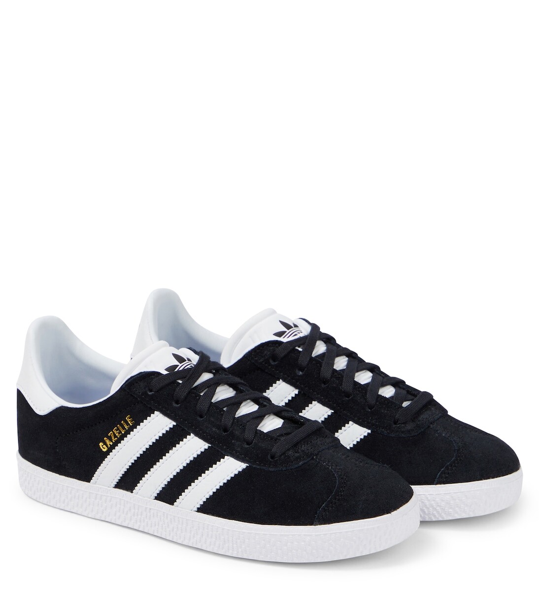 

Кроссовки gazelle замшевые Adidas Originals, черный