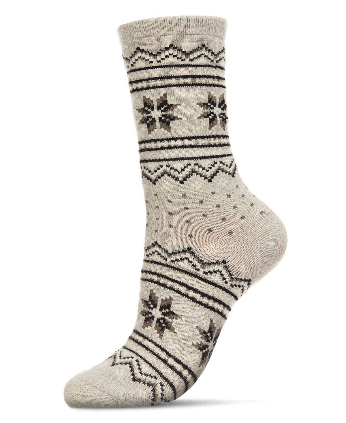 

Женские кашемировые носки Fairisle Crew MeMoi