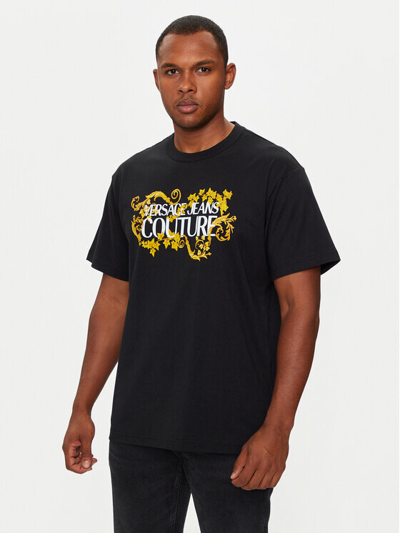 

Футболка стандартного кроя Versace Jeans Couture, черный