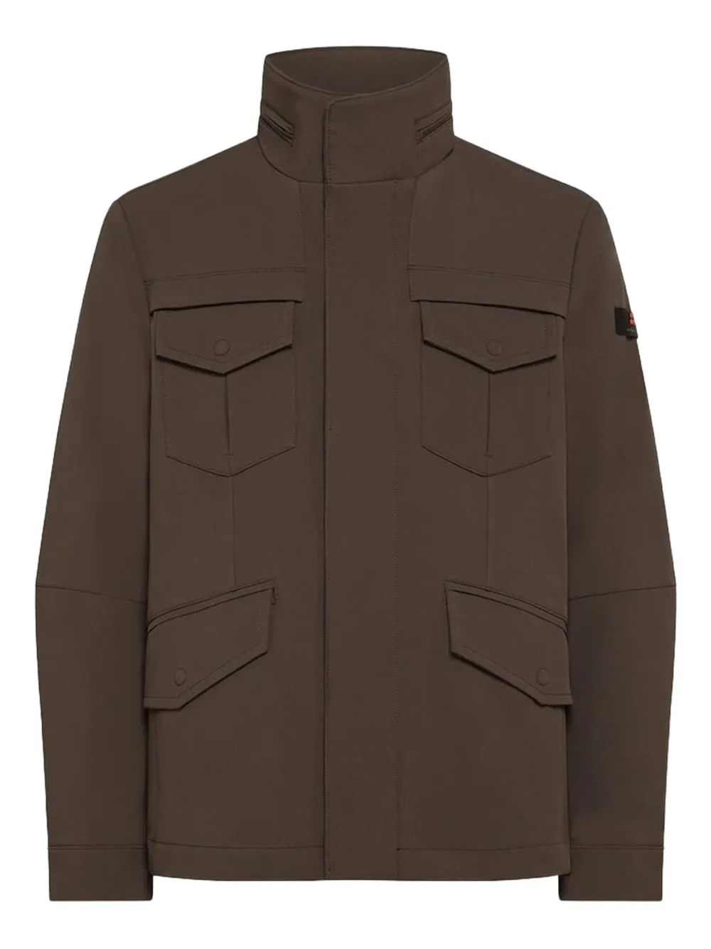 

Пиджак с клапанами на карманах Peuterey, коричневый