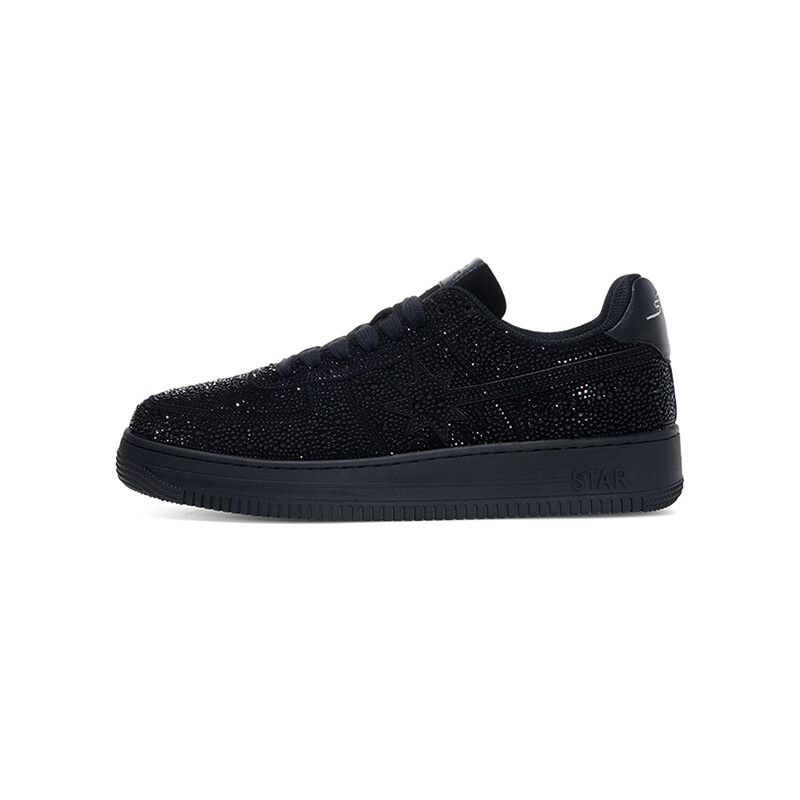 

Кроссовки starwalk soldier Skateboarding Shoes Unisex Low-top Black, черный
