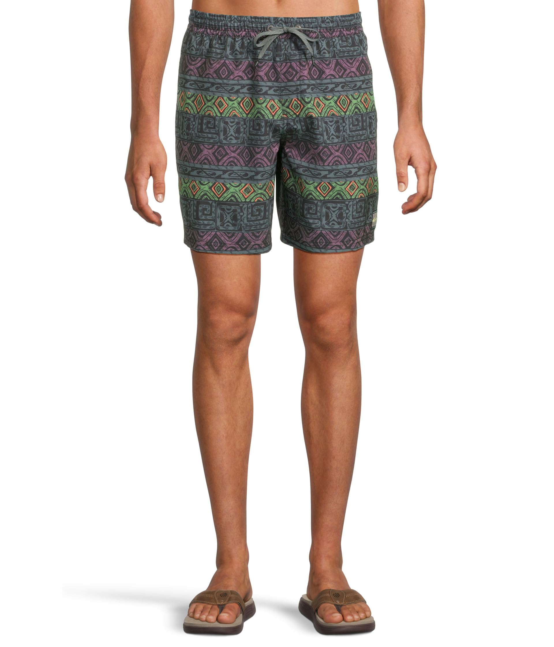 

Шорты Quiksilver Global Heat 18 Nb Volley, Sunset Purple