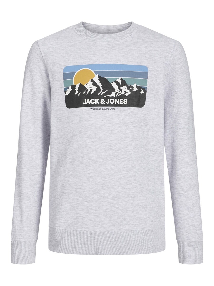

Толстовка Jack & Jones Junior, цвет Light grey/mottled grey