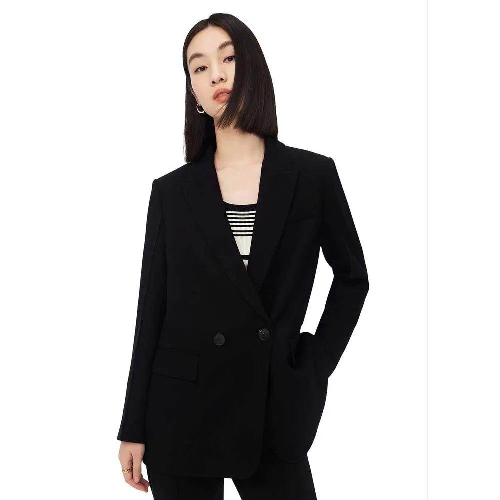 

Блейзер Lily Business Fashion Silk, черный