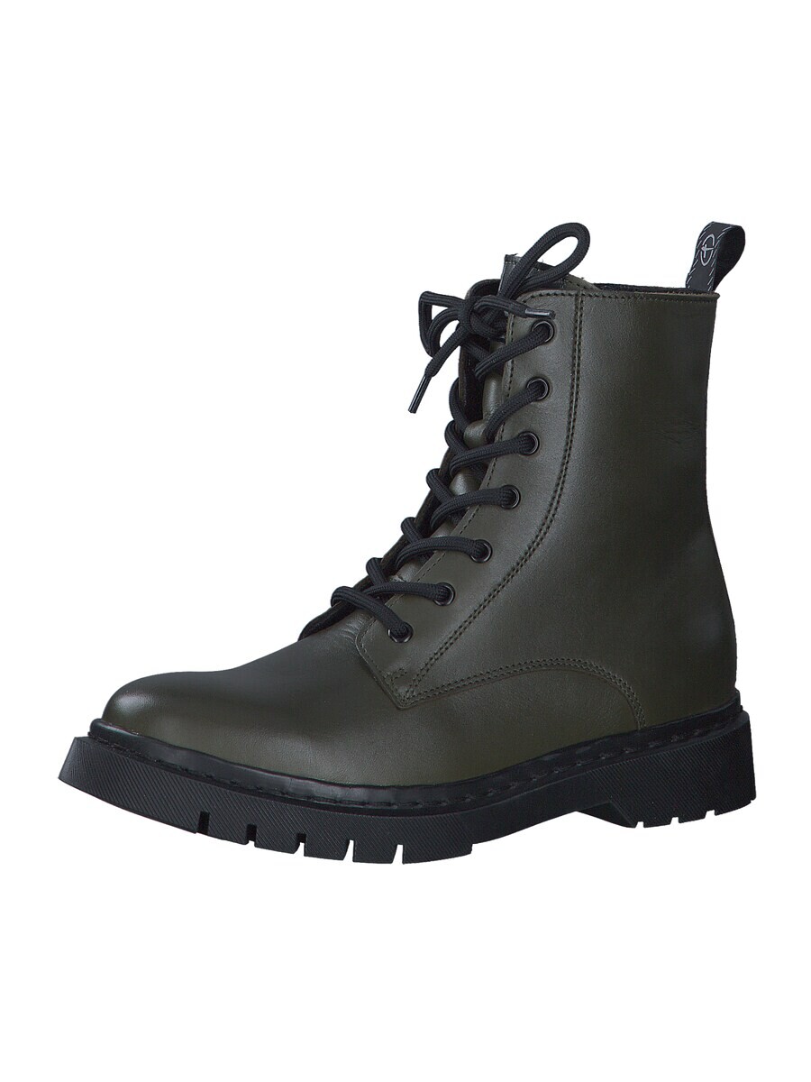 Ботильоны на шнуровке Tamaris Lace-Up Ankle Boots, цвет fir