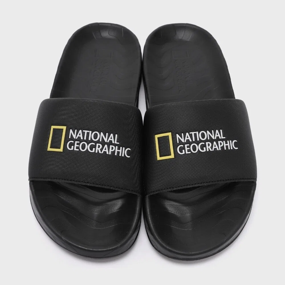 Мужские чёрные слайды Ripple V2 от National Geographic Apparel