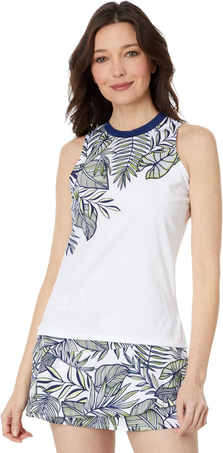 

Топ Tail Activewear Tana Crew Tennis Tank, цвет Palm Odyssey