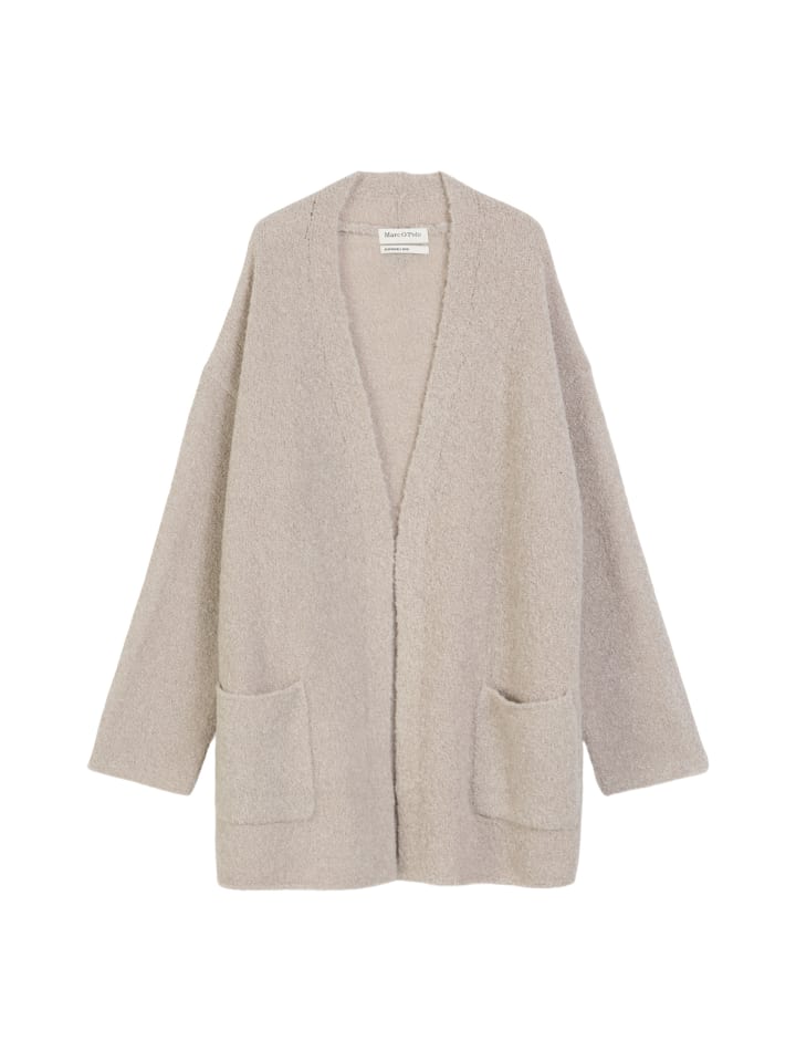 

Кардиган букле стандартного цвета меланжево-лиловый меланж Marc O'Polo