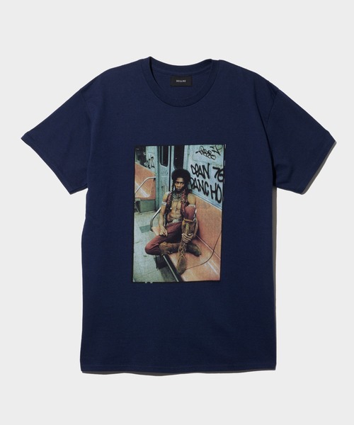 

Футболка с фотопринтом, клубная DELUXE x THE Warriors, темно-синий