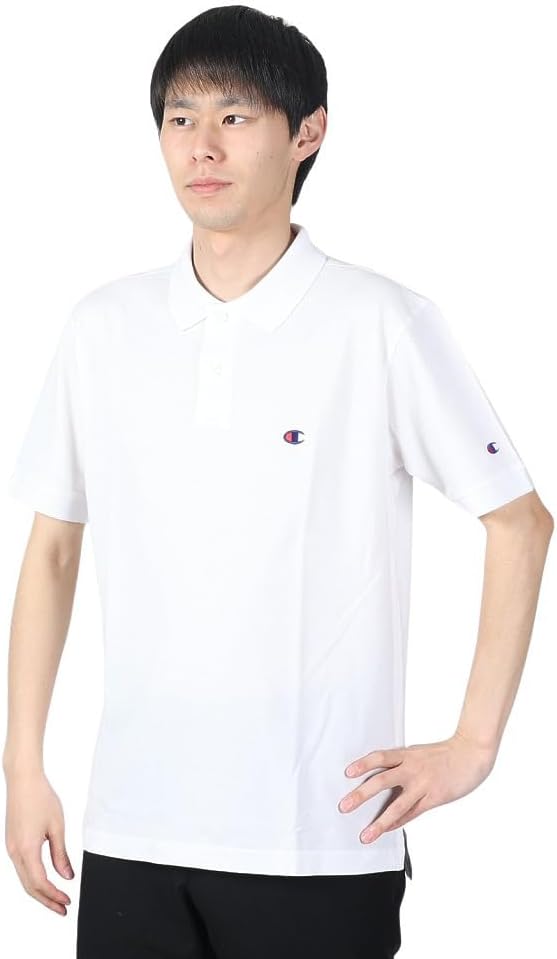 

Мужская рубашка-поло Champion C3-Z358, классическая рубашка-поло, с логотипом One Point, белая