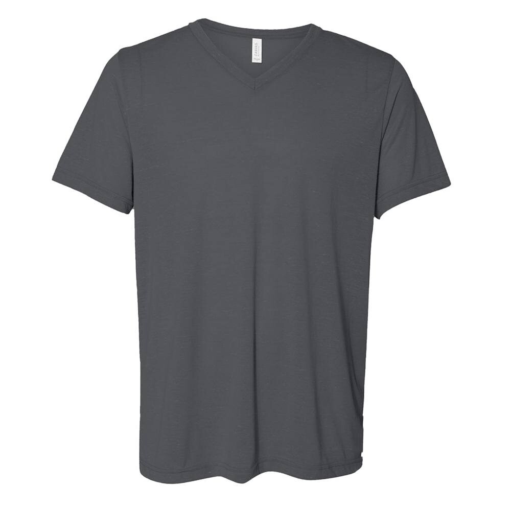 

Футболка Bella + из фактурного джерси с v-образным вырезом Bella+Canvas, цвет Asphalt Slub