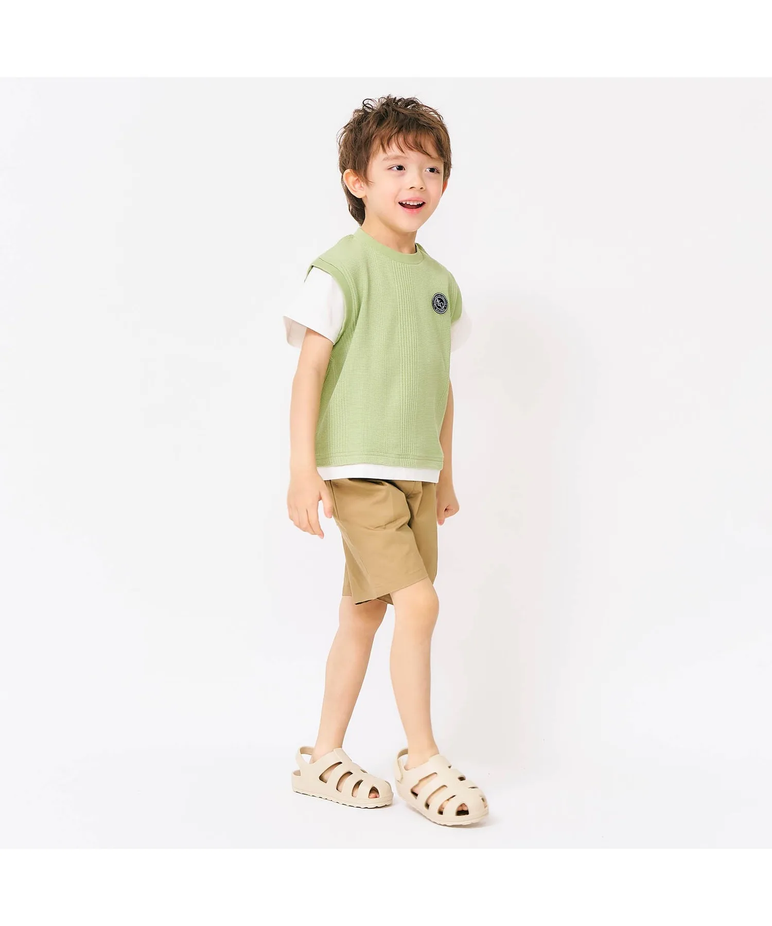 Детские сандалии из EVA с плоской подошвой EVA Gluck Sandal apres les cours черные — фото 4