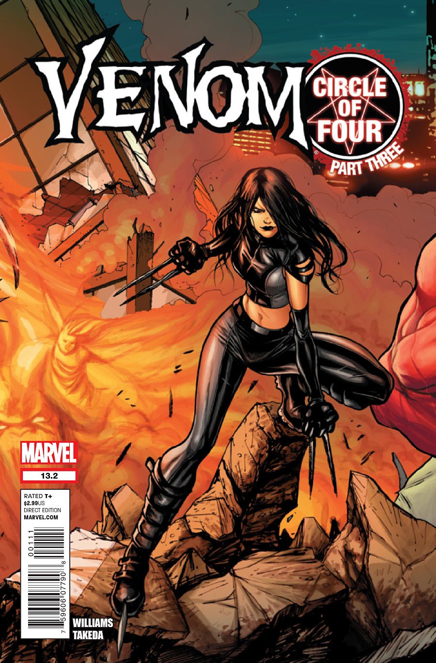 

Venom #13.2 "X-23, Venom & Hulk Must Defeat Their Worst Enemies, Buying Ghost Rider Time to Stop Hell's March Across the Globe!" (MARVEL COMICS)