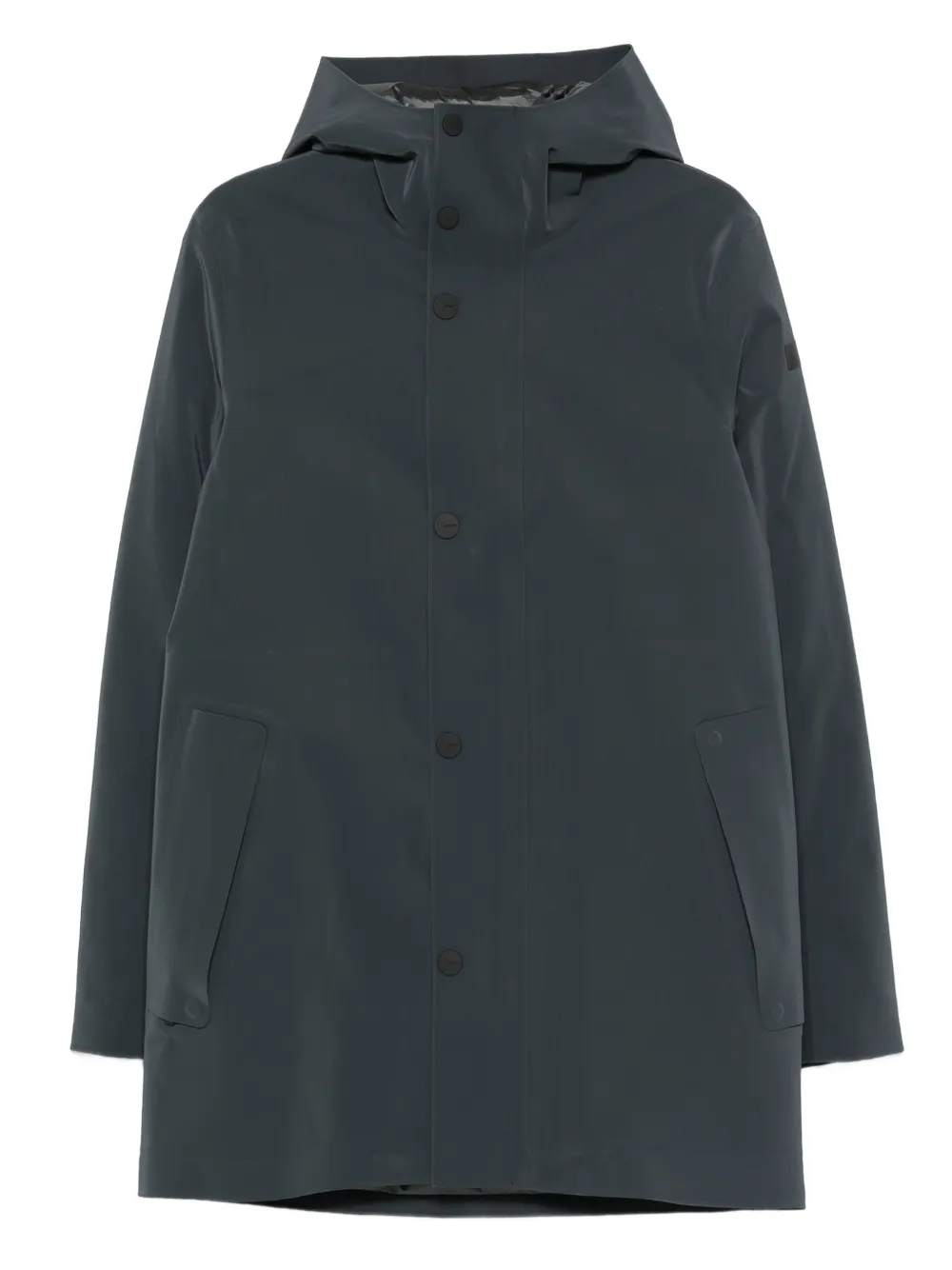 

Стёганое пальто с капюшоном Rrd, серый