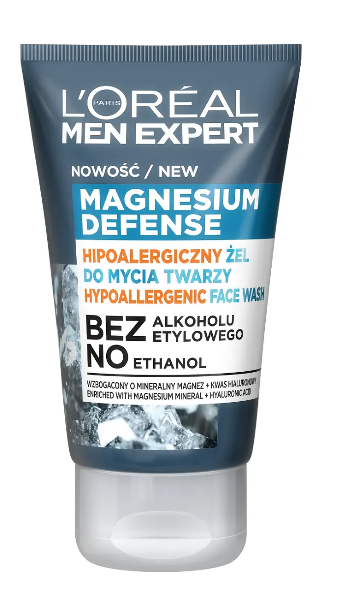 

L’Oréal Men Expert Magnesium Defense гель для умывания лица, 100 ml