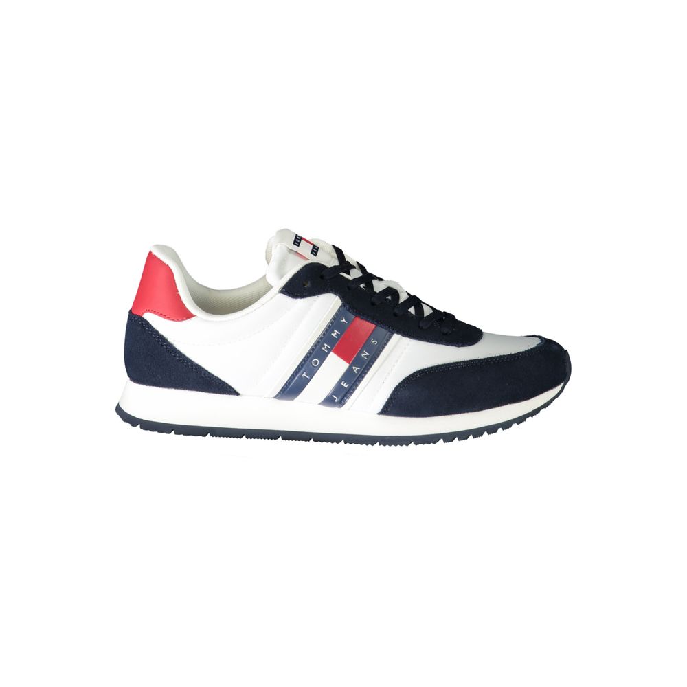 

Белые кожаные мужские кроссовки Tommy Hilfiger