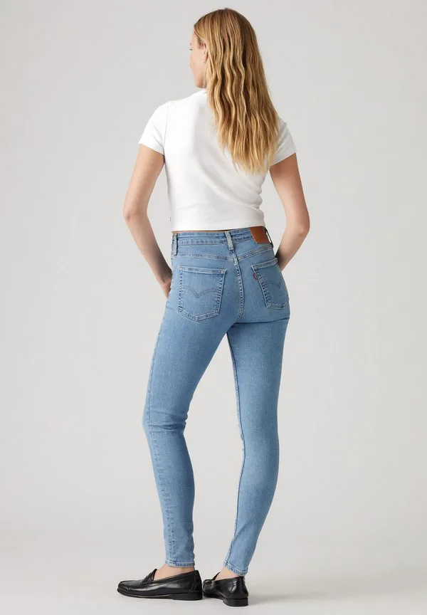 721 джинсы с высокой посадкой и зауженным кроем Levi'S, Light Indigo Worn In Blue — фото 2