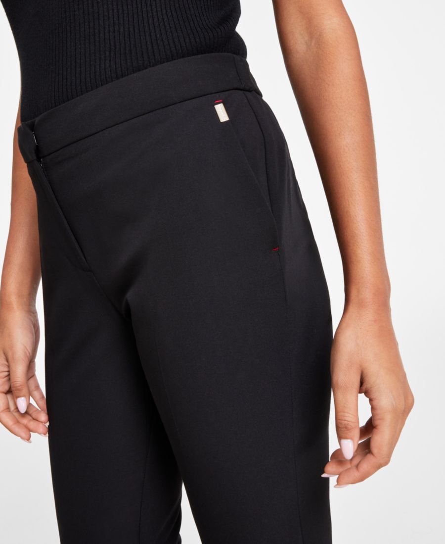 Женские узкие брюки Sloane до щиколотки и узкие брюки Sloane до щиколотки Tommy Hilfiger, Black — фото 4